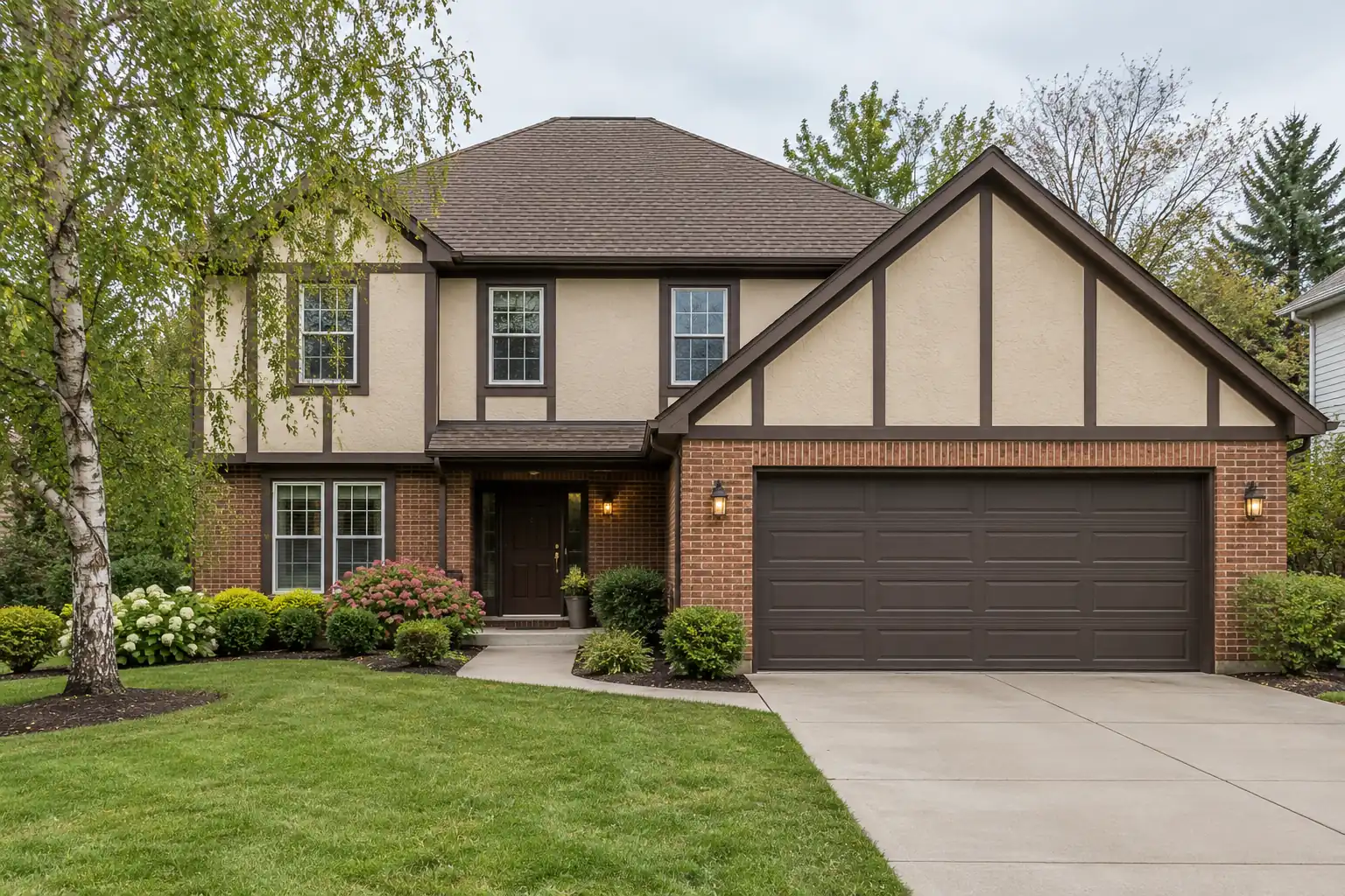 Buyers agent in Palatine, IL: two-story home with an attached garage in Palatine, IL